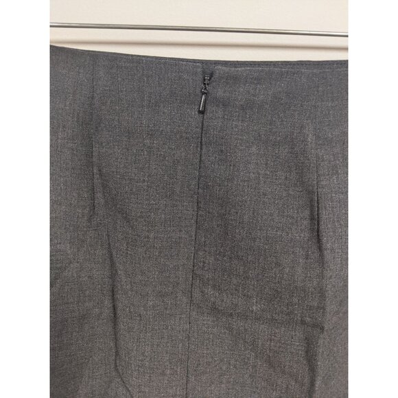 Vintage Eddie Bauer Dark Gray Skirt Size 4 Modest Womens - Picture 3 of 6